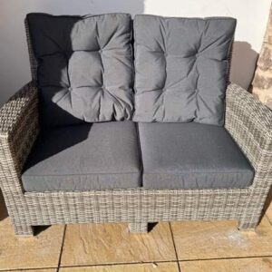 Deluxe Rattan Two Seater