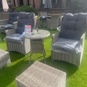 Rattan Relaxation Recliner Set