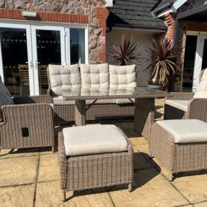 7 seater recliner set