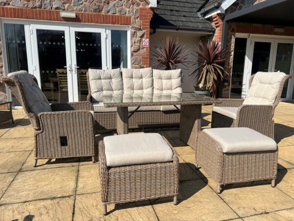 7 seater recliner set